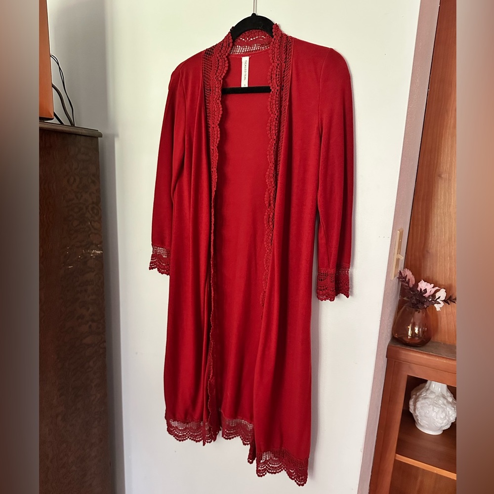 Red Cardigan